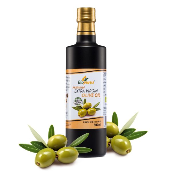 Certified Organic Premium Extra Virgin (High Phenolic) Olive Oil 500ml Biopurus